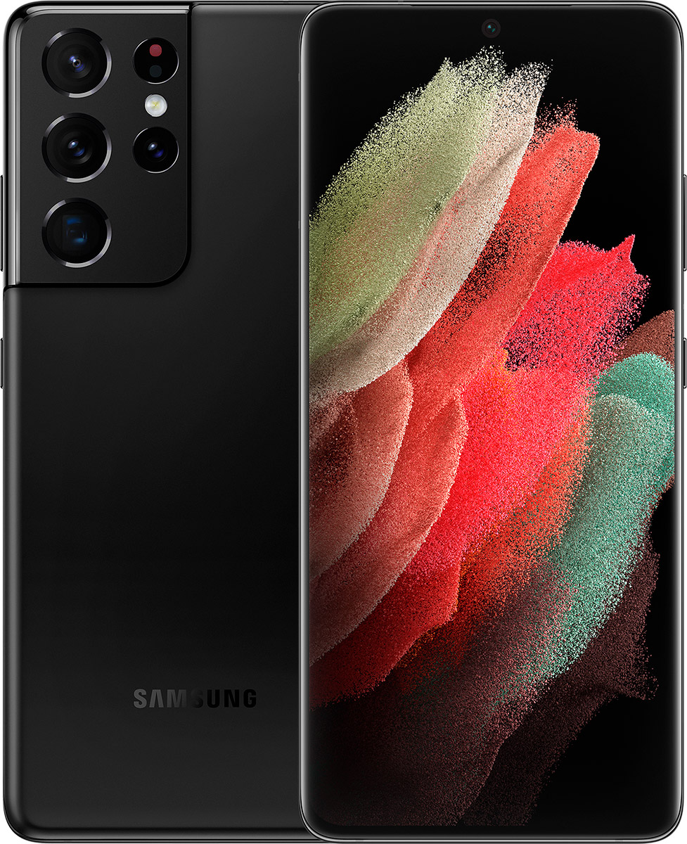 Samsung Galaxy S21 Ultra 128 ГБ, Черный (Phantom Black)